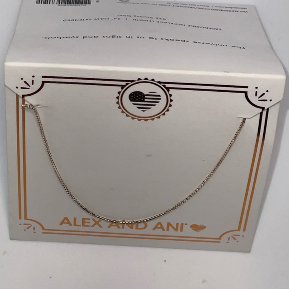 ALEX and Ani Pull Chain Necklace NIB - Picture 2 of 7